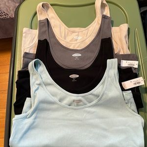 Lot - Old Navy Ribbed Layering Tanks - XL